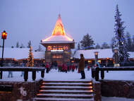Dorf des Weihnachtsmanns bei Rovaniemi